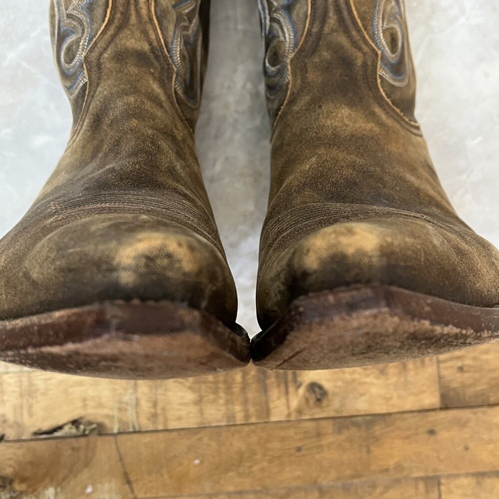 Boot Star by Old Gringo Brown Distressed Cowboy Western Boots Mens 13D Leather - Picture 9 of 16